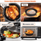Reusable Air Fryer Silicone Pot Liners NonStick Safe Oven Baking Tray Mat Easy Clean BPAFree Heat R 6