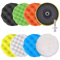 Car Polishing Buffing Pad Set Foam Waxing Sponge Wool Polisher Kit For Drill Ideal For Auto Paint 0