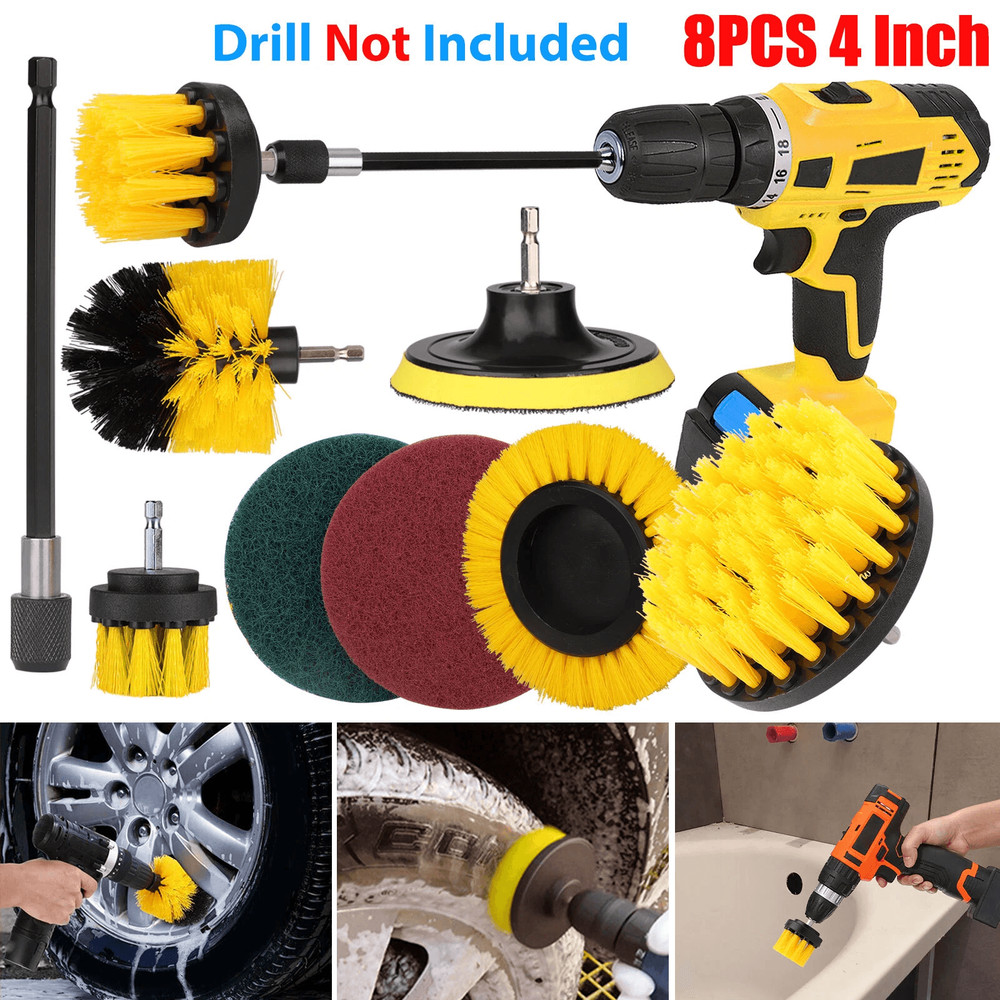 Polishing Waxing Pad Kit Car Buffing Sponge Set For Drill  Polisher 0
