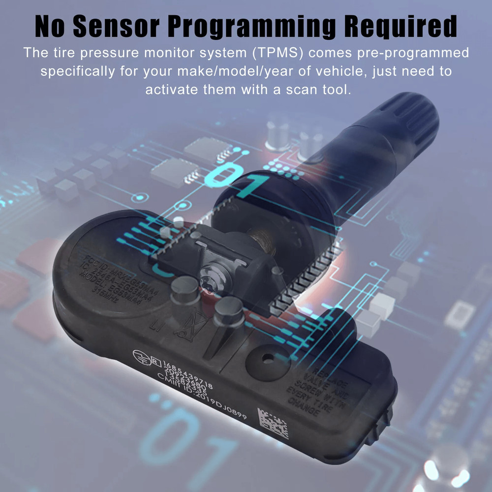 Tire Pressure Monitoring Sensors For Chevy GMC Models 2
