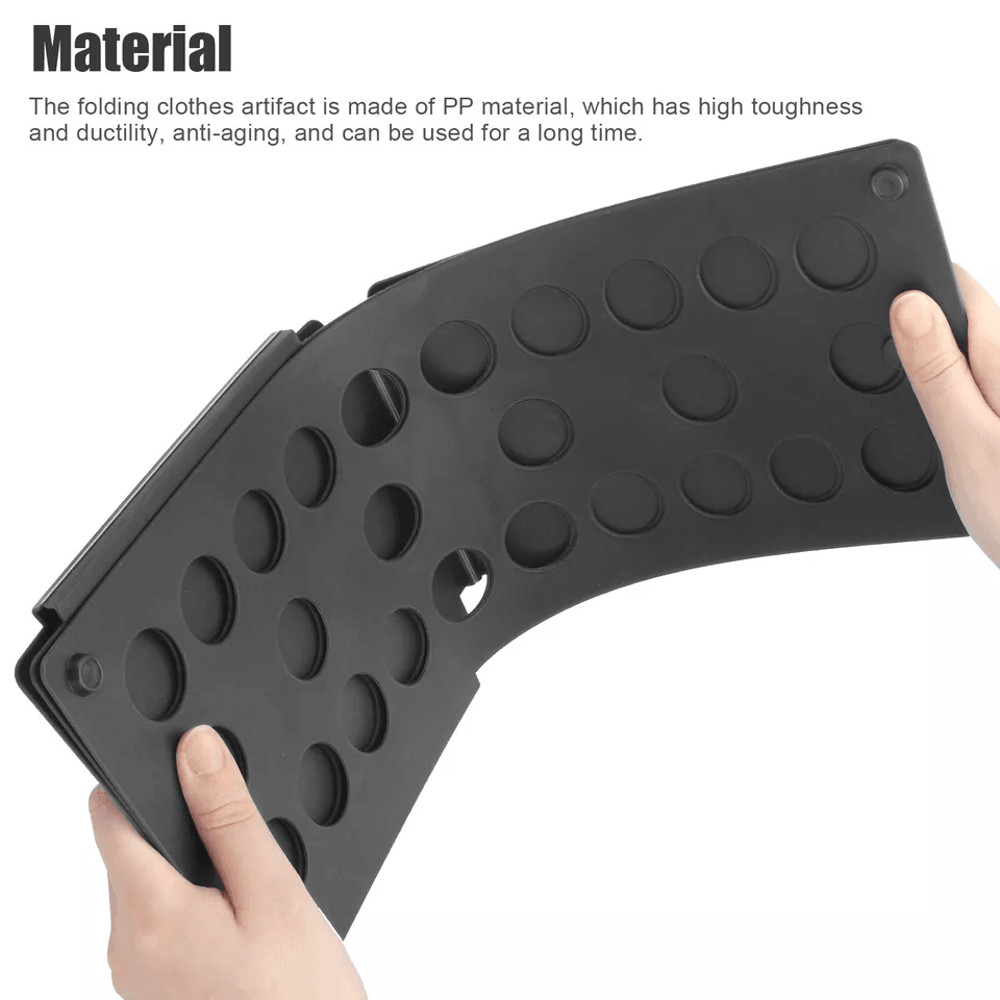 Clothes Fast Folder Folding Board For Laundry Adjustable TShirt Flip Organizer Tool 6