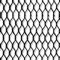 Universal Black Aluminum Car Grille Mesh Rhombic Net Sheet For Bumper Hood Vent 2