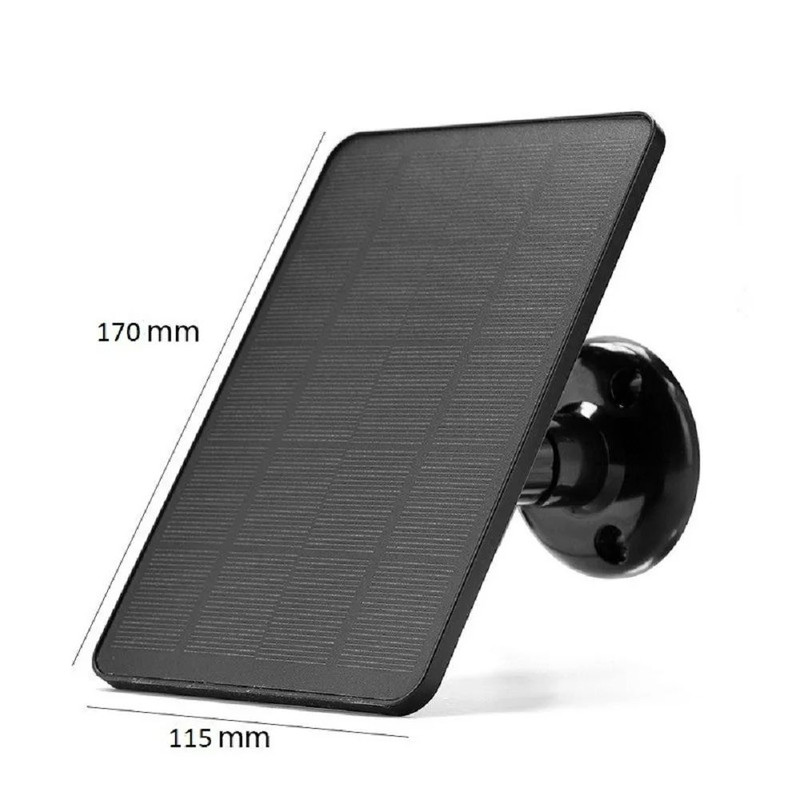 6V Solar Panel With Micro USB Waterproof Outdoor Solar Charger For Security Cameras Small Home Lig 4