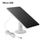 6V Solar Panel With Micro USB Waterproof Outdoor Solar Charger For Security Cameras Small Home Lig 8