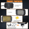 800W LED Work Light Bars Spot Flood Combo Pods For Offroad Driving Fog Lamp For Truck ATV SUV UTV B 5