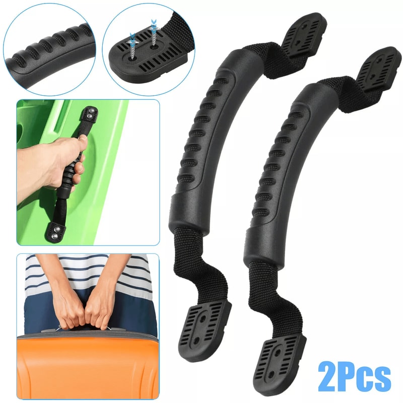 Side Mount Kayak Canoe Handles Rubber Grip Carry Replacement For Boats 0