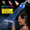 ColorChanging LED Shower Head With 7 RGB Lights And Water Filtration For Bathroom Spa Experience 0