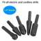 5Pcs 14 Steel Rotary Burr Drill Bit Set For Woodworking Knife Carving Grinding Polishing And Engrav 2