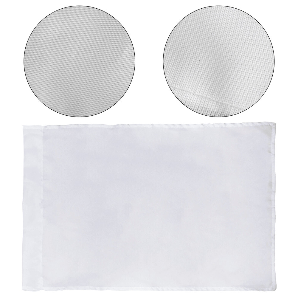 10Pcs White Sublimation Blank Garden Flags Polyester DIY Banner For Parade Yard Outdoor Decoration 7