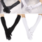 Elegant Women Satin Long Gloves Opera Wedding Bridal Evening Party Prom Costume Gloves For Formal 0