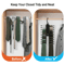20 Hook Cross X Tie  Belt Hanger NonSlip Closet Organizer With Swivel Design 4
