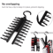 20 Hook Cross X Tie  Belt Hanger NonSlip Closet Organizer With Swivel Design 1