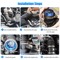 HighPerformance Universal Turbo Cold Air Intake Hose With Single Fan Fuel Mileage Enhancer  Gas Sav 7