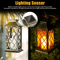 Solar Hanging Lantern LED Lights Outdoor Waterproof Garden Patio Yard Decor Lamp 6