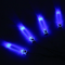 LED Interior Floor Decoration Lamp Blue Light Car Decorative Lights With USB Charge Adjustable Car 7