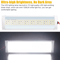 2x 12V 72 LED Car Interior Roof Light Dome Lamp For RV Camper Trailer Trunk Van SUV Ceiling Light B 1