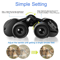 Compact Zoom Hunting Binoculars With Low Light Night Vision Telescope For Outdoor Travel With Case 8