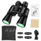 Compact Zoom Hunting Binoculars With Low Light Night Vision Telescope For Outdoor Travel With Case 0