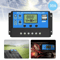 30A Solar Panel Charger Controller PWM Dual USB LCD Regulator Auto Battery Charging For Home RV Boa 0