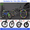 20LED Bike Wheel Light String Colorful Bicycle Spoke Safety Lights For Night Riding 3