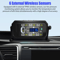 Wireless Solar TPMS LCD Car Tire Pressure Monitoring System With External Sensors RealTime Pressure 4