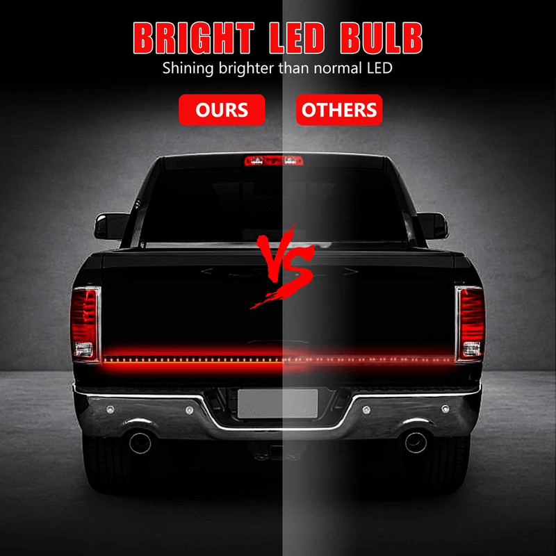 LED Tailgate Light Bar Brake Reverse Turn Signal Strip For Truck SUV Pickup 4
