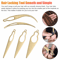10PCS Bamboo Handle Crochet Dreadlock Hook Needle Tool Set For Braiding Hair Making Repair Wig Weav 6