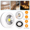 4X LED Closet Night Light Push OnOff Stick Wireless Cordless Battery Operated Tap Lamp For Cabinet 0
