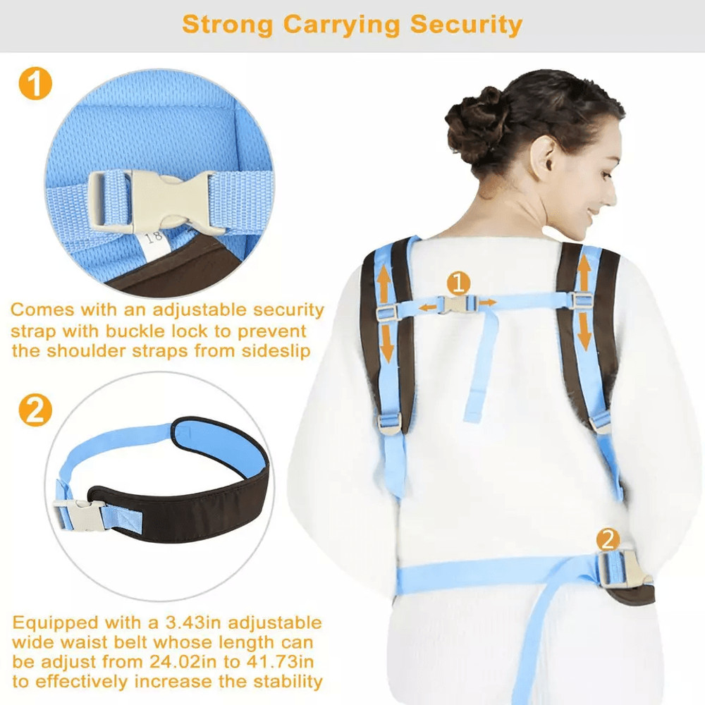 Newborn Infant Baby Carrier Breathable Ergonomic Adjustable Backpack 3