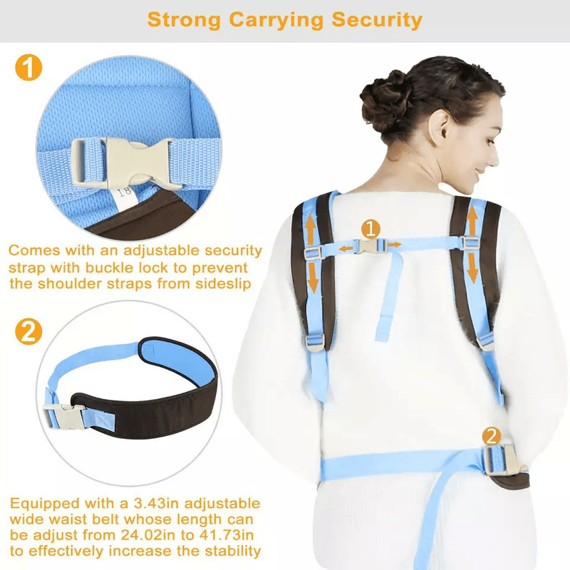 Newborn Infant Baby Carrier Breathable Ergonomic Adjustable Backpack 3
