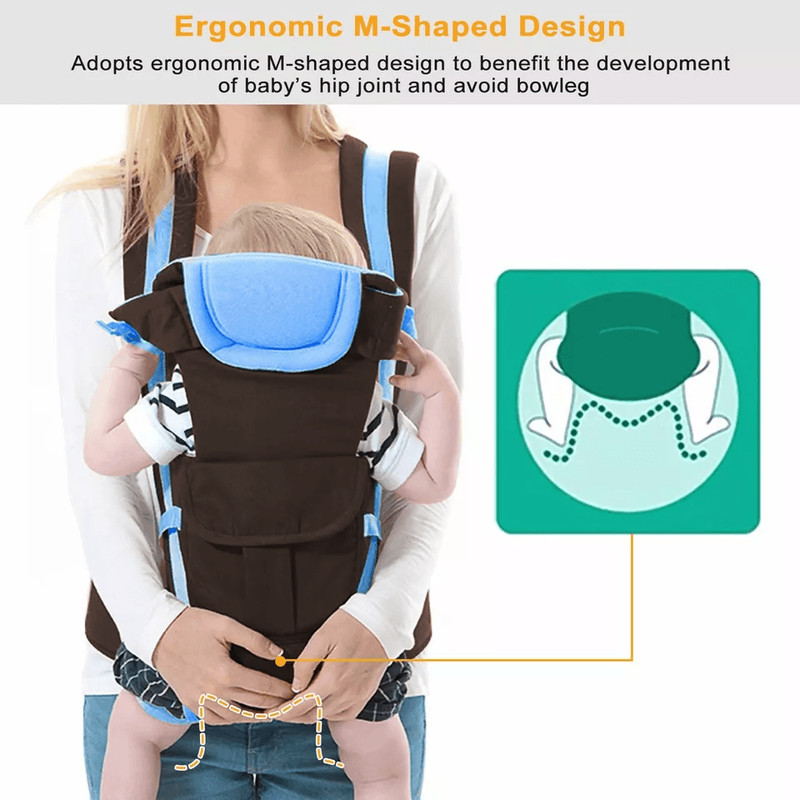 Newborn Infant Baby Carrier Breathable Ergonomic Adjustable Backpack 1