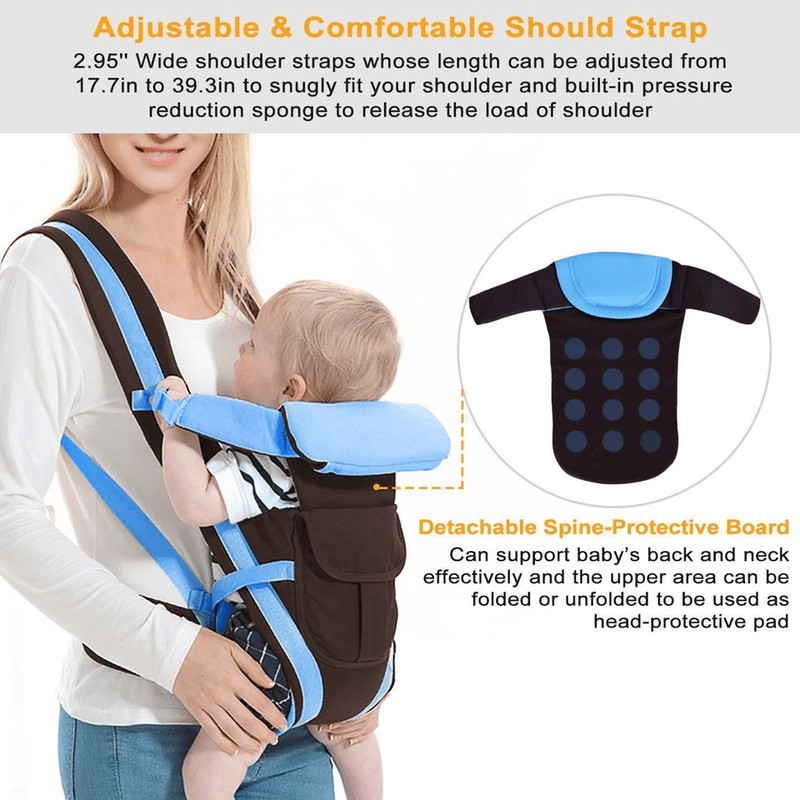 Newborn Infant Baby Carrier Breathable Ergonomic Adjustable Backpack 4