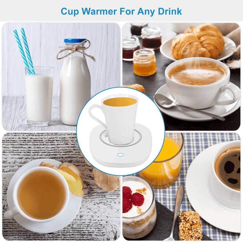 Smart Coffee Mug Warmer With Auto Shut Off Drink Heater Pad For Office Or Home Keeps Tea Milk Coff