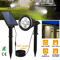 Outdoor Waterproof LED Solar Spotlight Garden Lawn Landscape Light 6