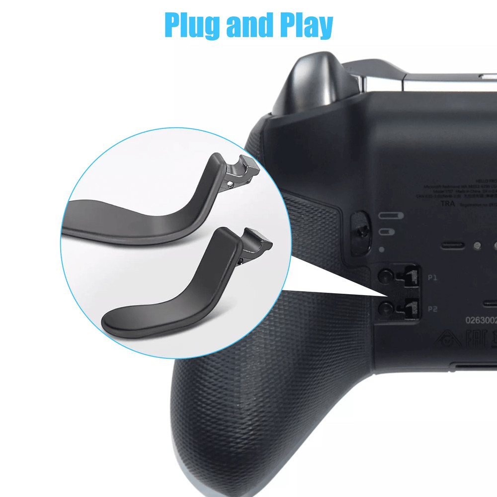 Replacement Metal D Pads And Paddles Kit For Xbox One Elite Controller Series Stainless Steel Butto 4