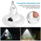 Outdoor LED Solar Camping Lights With Remote Hanging Tent Lamp For Patio Garden Hiking Emergency U 6
