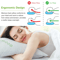 Bamboo Shredded Memory Foam Pillow Hypoallergenic Washable Cover Orthopedic Support For Back Side S 9