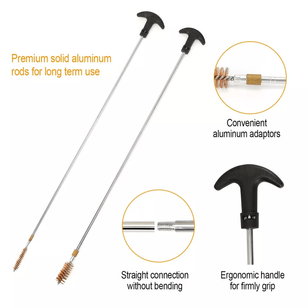 Universal Gun Cleaning Kit Pro Rifle Pistol Shotgun Maintenance Set 4