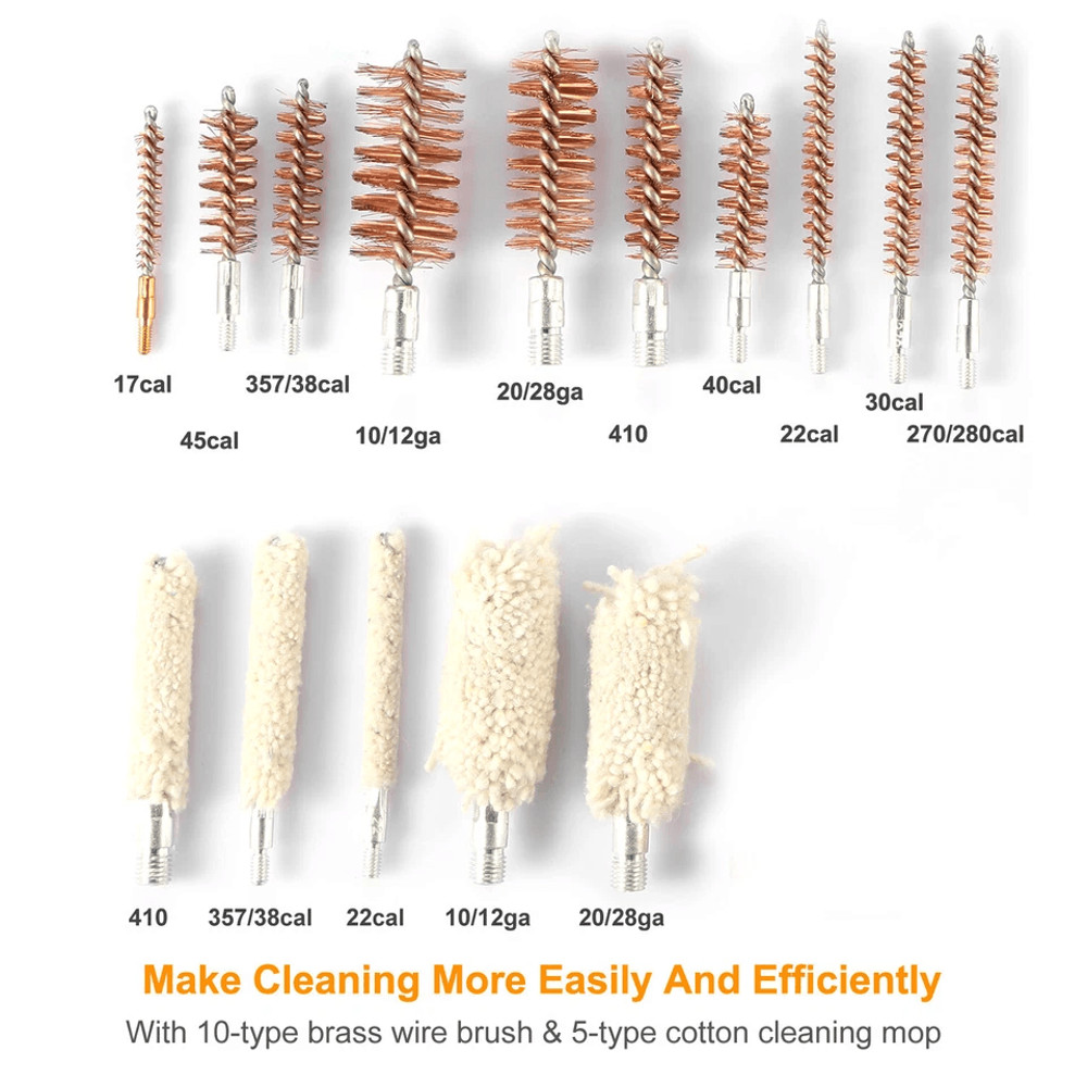 Universal Gun Cleaning Kit Pro Rifle Pistol Shotgun Maintenance Set 3