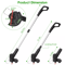 Electric Weed Grass String Trimmer Mower Portable Garden Lawn Grass Edger With Rechargeable Battery 5