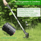 Electric Weed Grass String Trimmer Mower Portable Garden Lawn Grass Edger With Rechargeable Battery 2