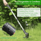 Electric Weed Grass String Trimmer Mower Portable Garden Lawn Grass Edger With Rechargeable Battery 2