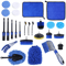 Complete Car Wash Cleaning Kit With Detailing Drill Brushes Interior Exterior Wheel Tire Engine Ca 11