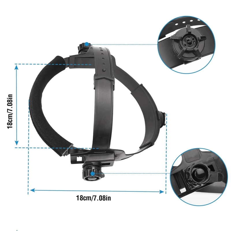Solar Welder Helmet True Color AutoDarkening Welding Helmet For Arc TIG MIG Weld Clear View Adjusta 11