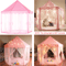 Girls Princess Castle Play Tent Large Indoor Outdoor Kids Playhouse In Pink Ideal Gift For Toddlers 2