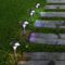 Solar Power LED Garden Lights Stainless Steel Outdoor Pathway Lights For Landscape Lawn Patio And Y 2