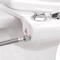 Fresh Water Spray Manual NonElectric Bidet Toilet Seat Attachment With Dual Nozzles  Adjustable Flo 3