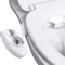 Fresh Water Spray Manual NonElectric Bidet Toilet Seat Attachment With Dual Nozzles  Adjustable Flo 2