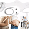 Fresh Water Spray Manual NonElectric Bidet Toilet Seat Attachment With Dual Nozzles Adjustable Flo 0