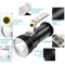 Super Bright Searchlight Handheld Spotlight LED Portable Rechargeable Flashlight 500 Lumens 200m B 4